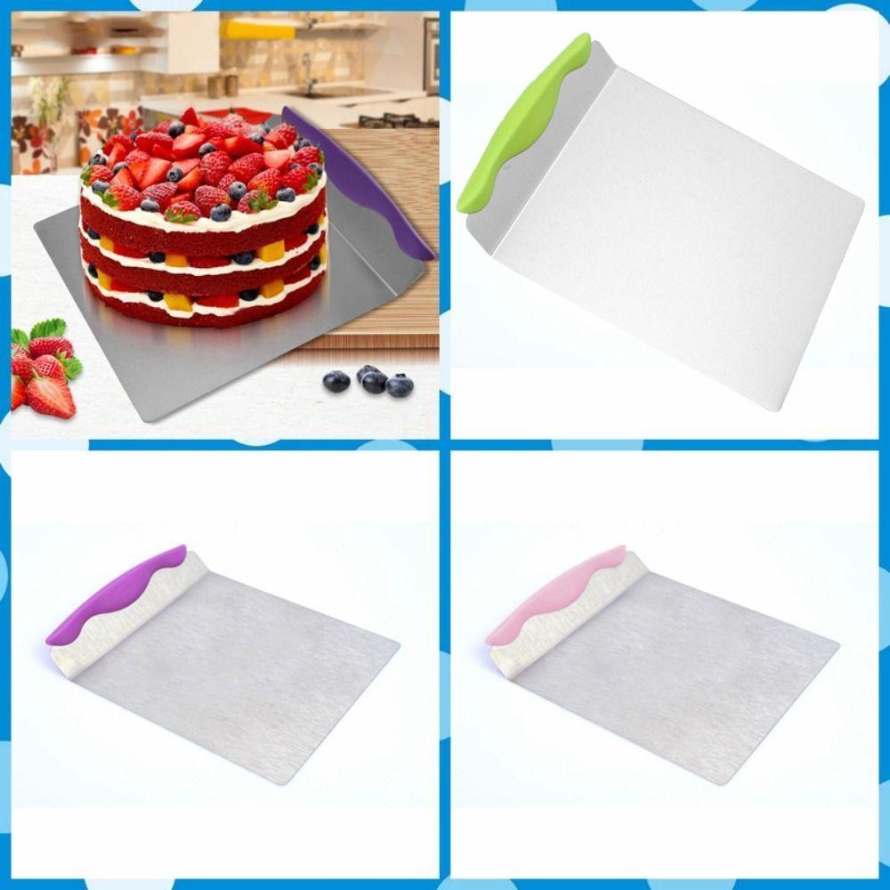 Stainless Steel Square Cake Lifter Rust-proof Cake Moving Shovel Pizza Transfer Shovel Kitchen