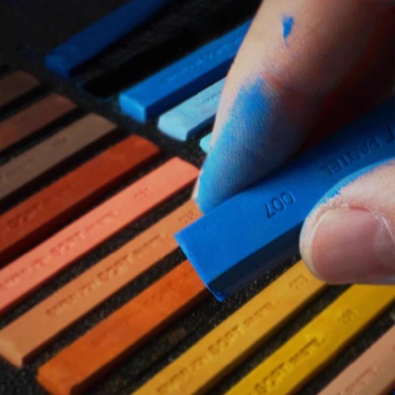12/24/36/48/60 Colors Artist Soft Pastels Chalk Sticks Crayons Sketch Graffiti Coloring Drawing Supplies Masters Colored Chalk