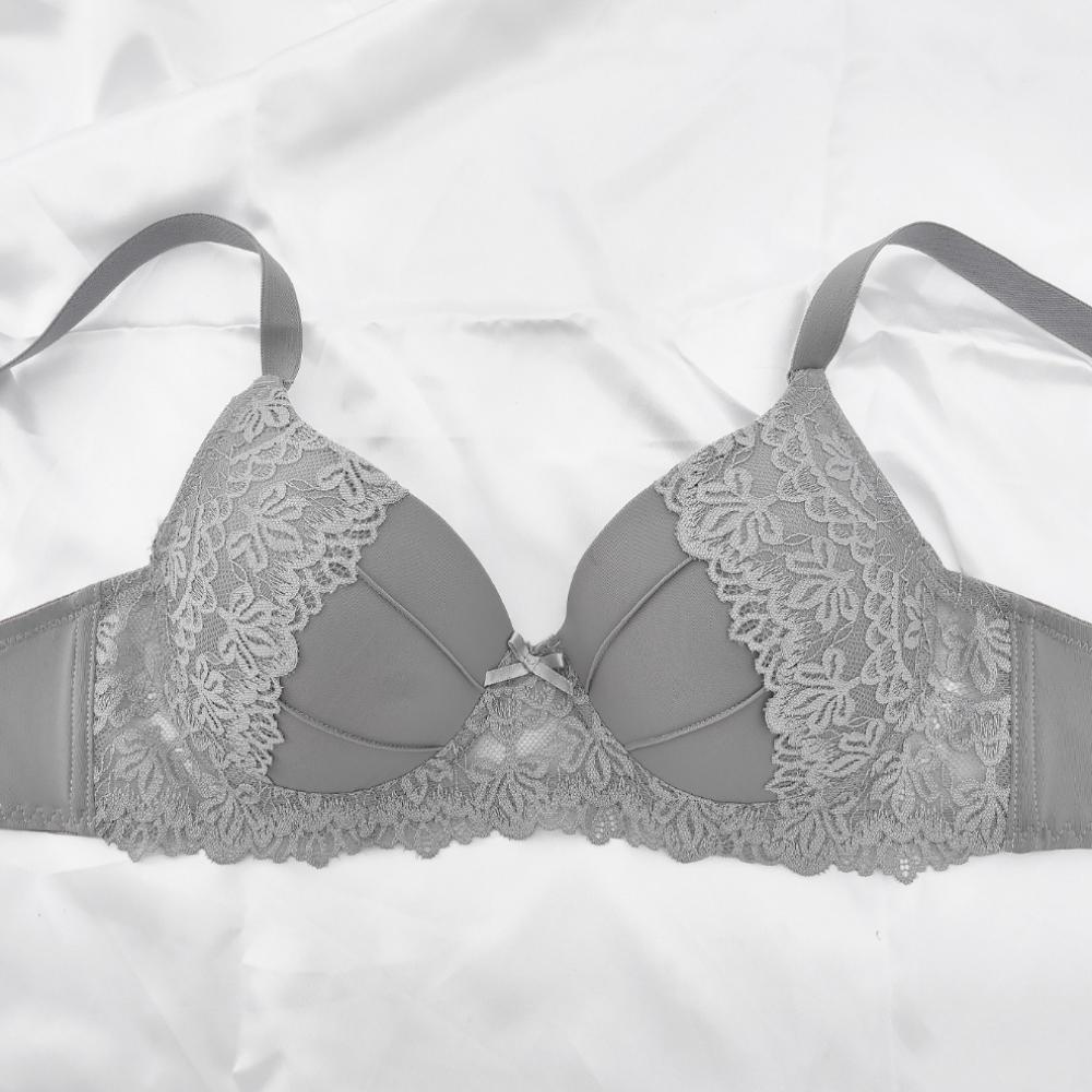 Női szexi csipke melltartó többszínű hímzett fehérnemű nagy méretű BCD kosár alsónemű