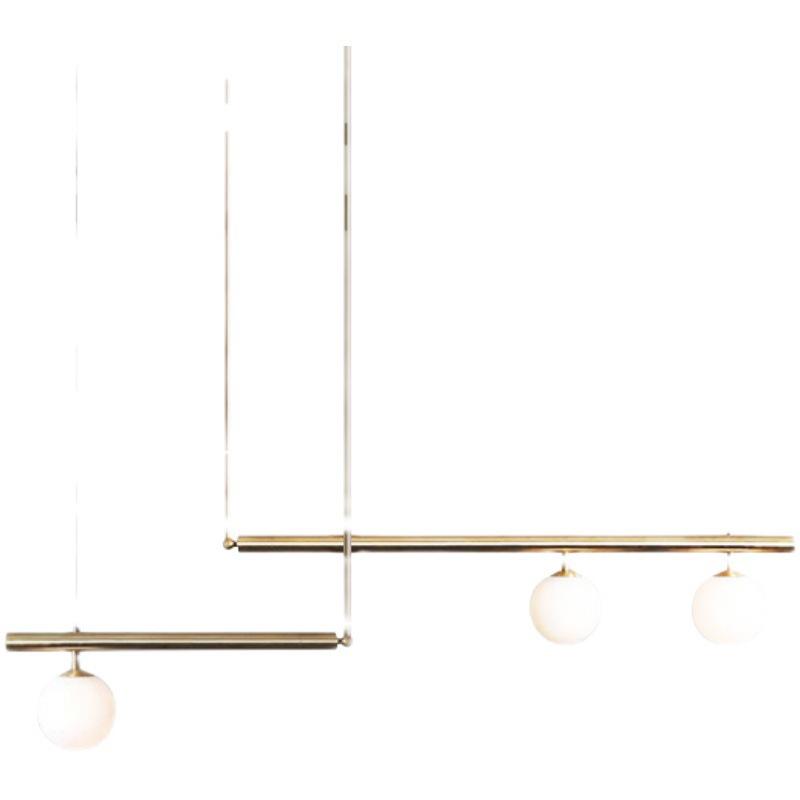 Nordic Modern LED Pendant Lights – Minimalist Glass Sphere for Dining Table