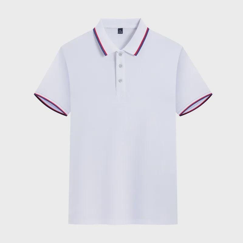 Unisex 190g Pique Lapel Polo Shirt, Short-Sleeved, 32pcs, Custom Logo Printing Available, Casual and Cultural Wear.