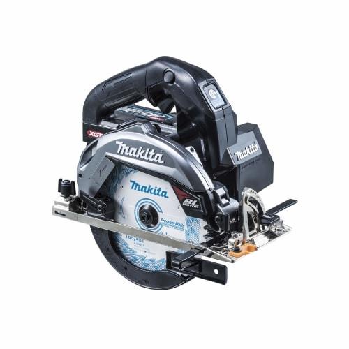 Makita Rechargeable Circular Saw 40Vmax Black Blade Diameter 165mm/Depth of Cut 66mm 2.5Ah Battery, Charger, Case Included HS001GRDXB