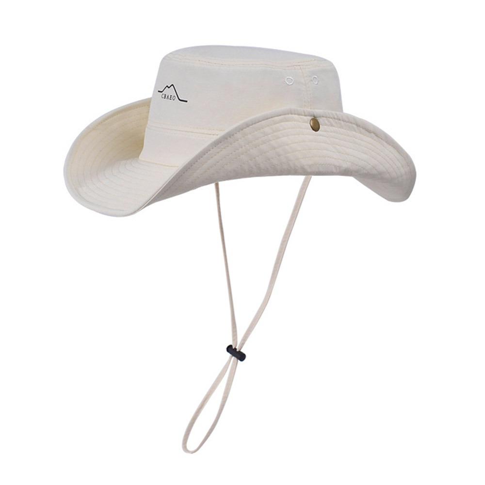Waterproof Quick-drying Fishing Cap Wide Brim Bucket Hat Fashion Fisherman Hat  Hiking Climb