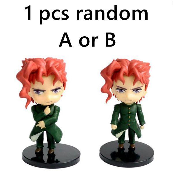 1 Pc Anime JOJO's Bizarre Adventure Golden Wind Action Figures Kujo Jotaro Narancia Ghirga Giorno Giovanna PVC Model Kid Toy