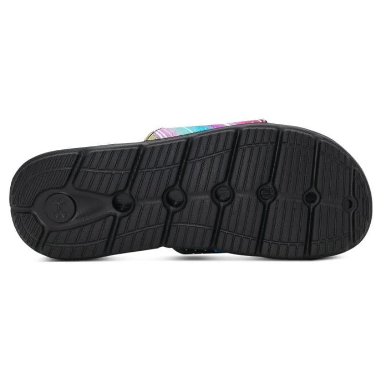 Under Armour Ignite Pro Graphic Strap Slide 'Holographic' 3026024-002