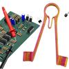 One-Handed Multimeter Aid Holds Meter Needle Plastic Probe Holder Mount Single-Handed Multimeter Probe Stand To Adjust Equipment