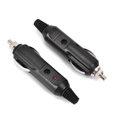 2Pcs 12V Universal Car Lighter Socket Plug Connector Power Adapter