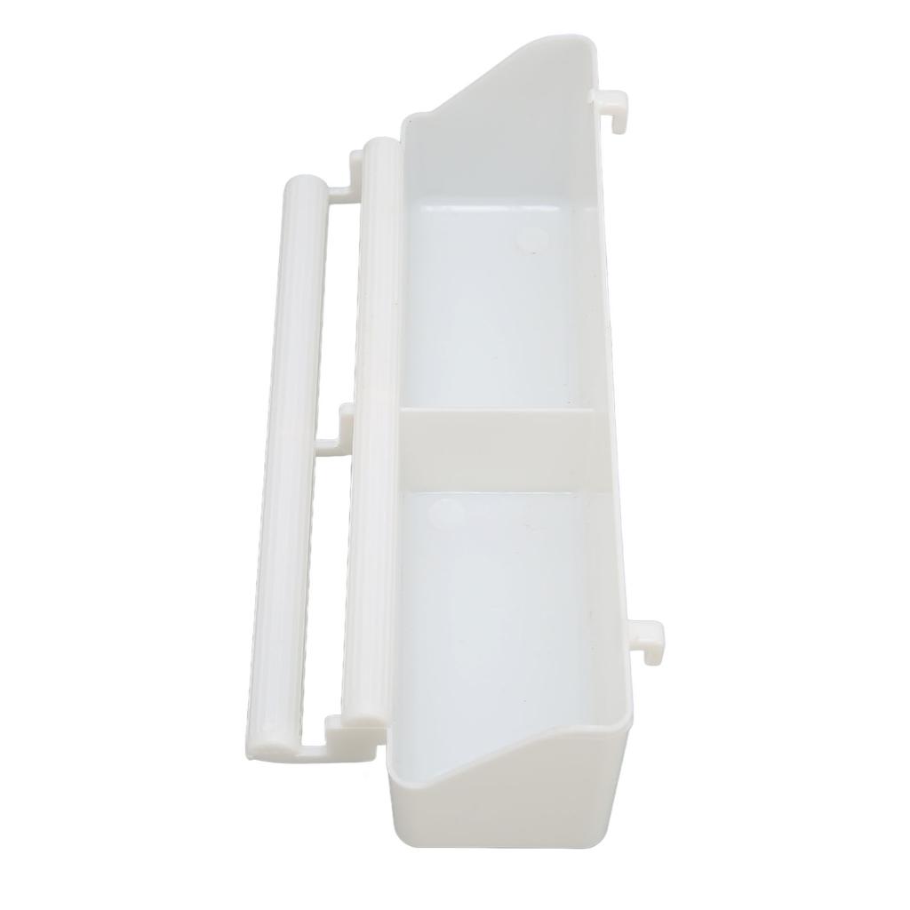 Bird Cage Hanging Feeder Double Cups Bird Water Food Feeder with Standing Pole for Parrot Pigeon