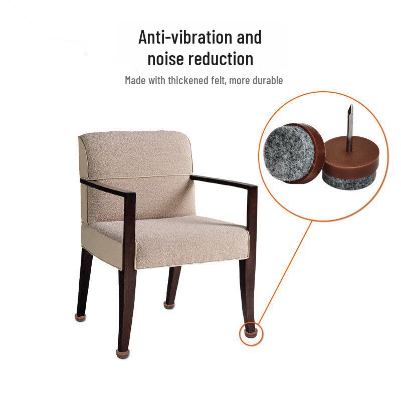 Thickened Silent Anti-slip Furniture Floor Pads: Moisture-proof Felt Nail Protectors for Tables, Chairs, Sofas, Cabinets.