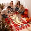 Polyester Bottle Rolling Game Mat DIY Floor Rolling Game Props  with Friends and Family