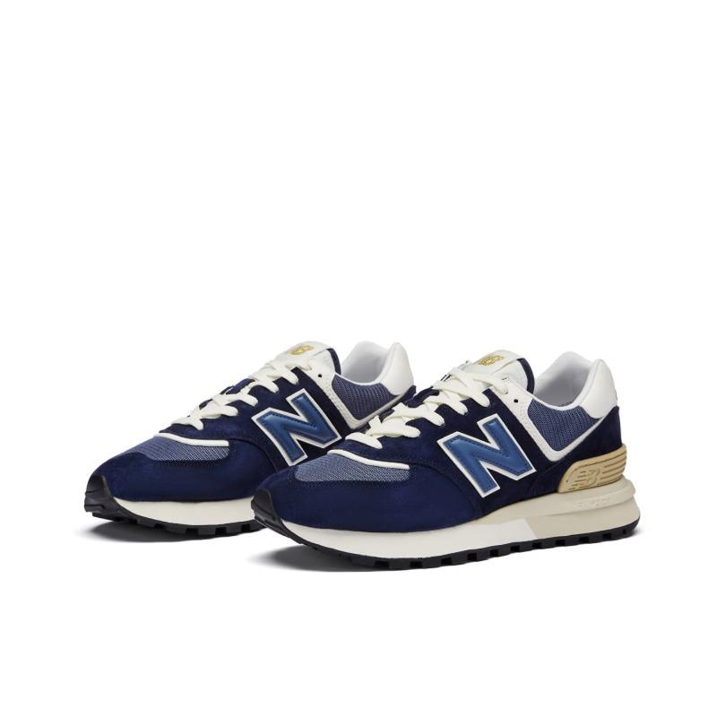 NEW BALANCE Freizeitschuhe Herren Damen Frühjahrsschuhe Dicke Sohlen Paar Niedriger Absatz Trendig Vielseitig Retro Sportschuhe U574LGBB