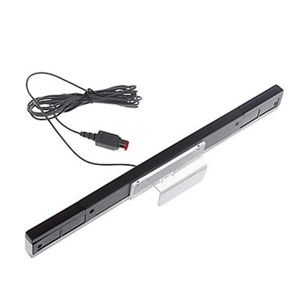 Compatible For Wii Wired Sensor Rod Infrared Sensor With Double-sided Tape Bracket Signal Receiver Device