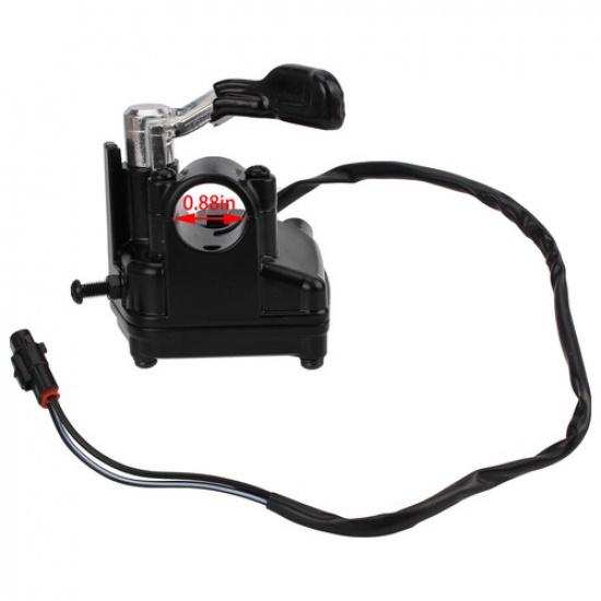 Black Thumb Throttle for Yamaha YFZ350 Banshee Throttle 95-06, YFS200 Blaster 96