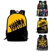 Thunderbolts Kids Backpack 15in Large Capacity Oxford Cartoon Print School Bag