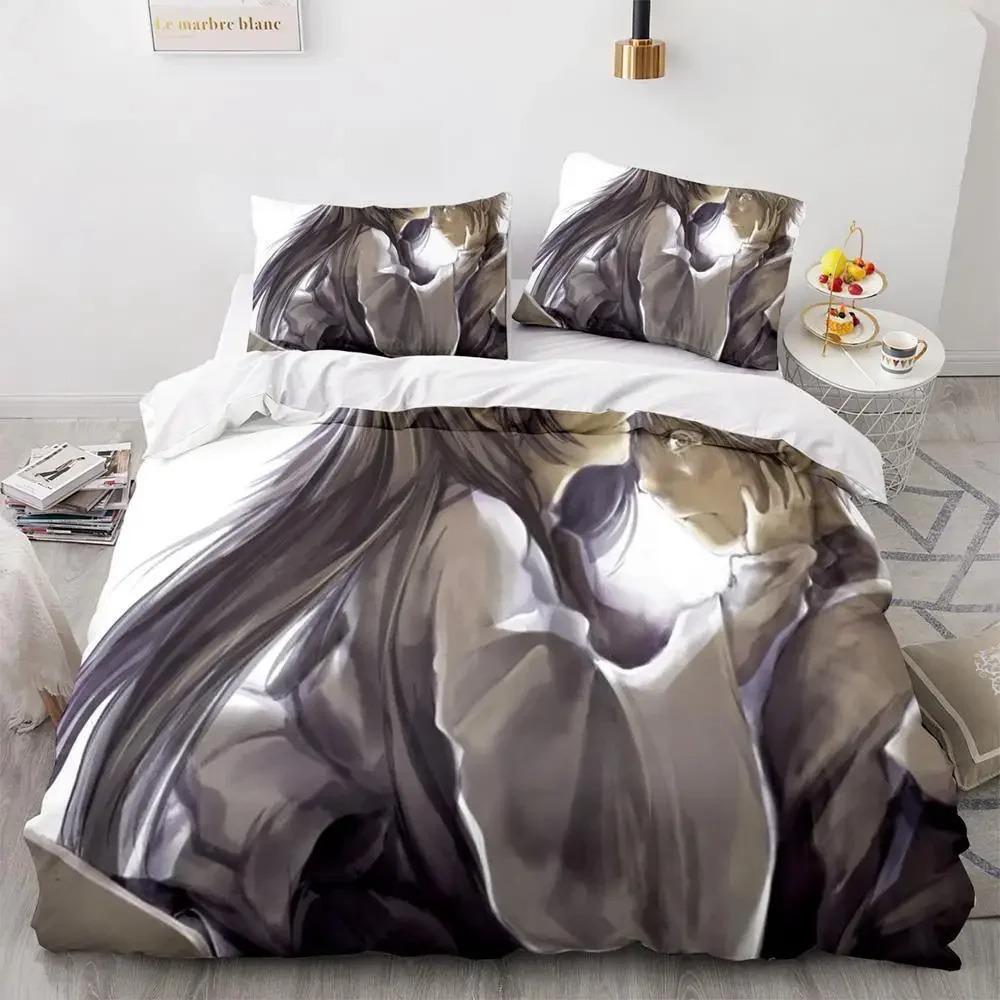 

Comforter Hunter×Hunter Bedding Set Single Twin Full Queen King Size Bed Set Aldult Kid Bedroom s Bed Furniture Set Bedroom Comforter (quilt)-EU Single(135*200cm)3pcs