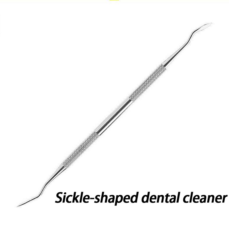 Edelstahl Dental Reinigungs Werkzeuge Set Tragbar Wiederverwendbar Zahnstocher Set Mundhygiene