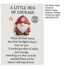 Yousheng Firefighter Pocket Guardian Mini Firefighter Pocket Hug Token A Little Hug of Courage Keepsake Inspirational Gift for Firefighters