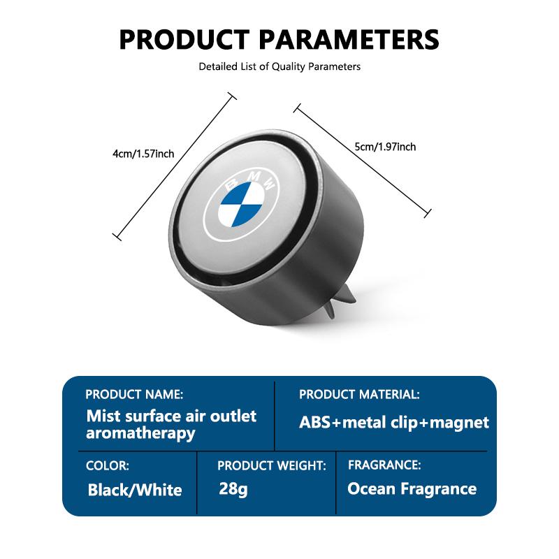 AAAXG1 Car Air Outlet Aromatherapy Solid Fragrance For BMW M Performance Alpina M3 M5 M6 X1 X3 X4 X5 G20