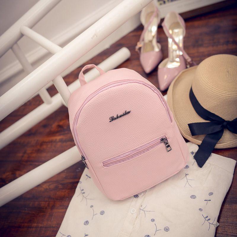 Charming And Versatile Women Fashion Backpacks Mini Cute Travel Rucksack Handbags