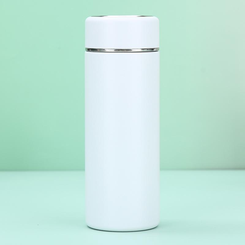 New Gradient Color Thermos Cup Stainless Steel Portable Water Cup Women's Straight Cup Pocket Small Simple Gift Cup