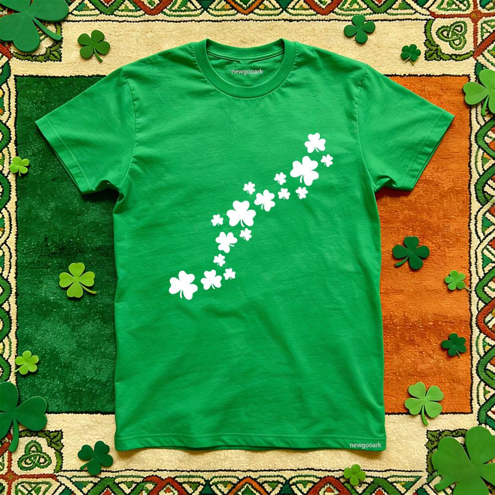 Shamrocks 317 Saint Patrick Day TShirt Women Unisex Casual Cotton Graphic T Shirts Oneck Shirt Unisex Adult Shortsleev S