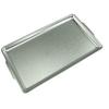 Japanese Retro Food Plate Stainless Steel Serving Tray Food Grade Safe Rectangular Plate Kitchen Dining Dish for Sushi Dessert
