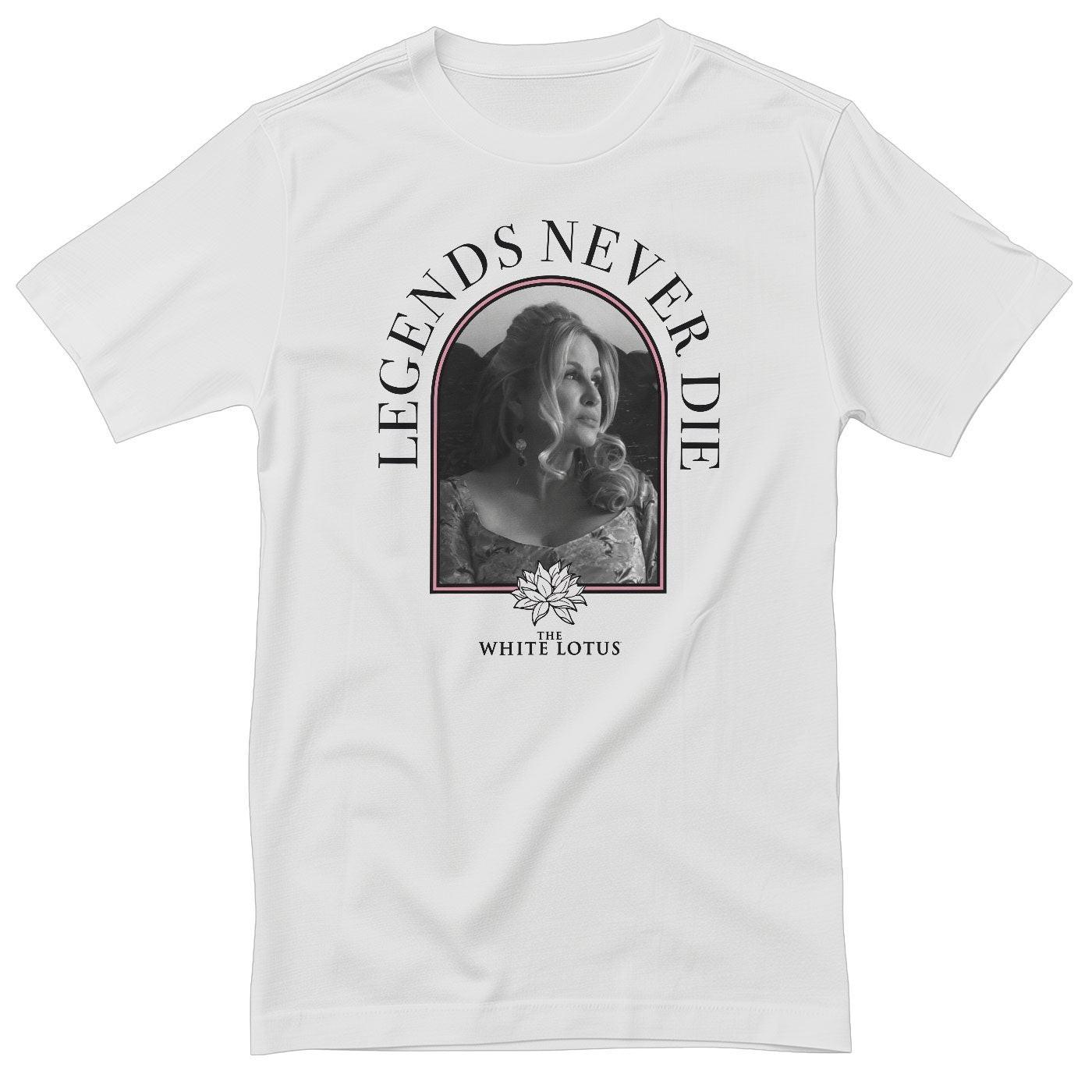 Officially Licensed The White Lotus Legends Never Die Men s T-Shirt S
