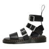 Rick Owens X Dr. Martens Gryphon Strap RO Římské Sandály Dámské Sandály Černé 27031001