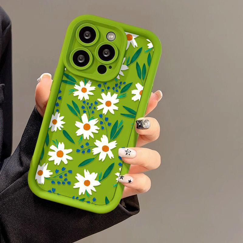 White Flower for iPhone17ProMax Phone Case 14 Apple 13 Matte 12/15 Premium 11 Soft Case