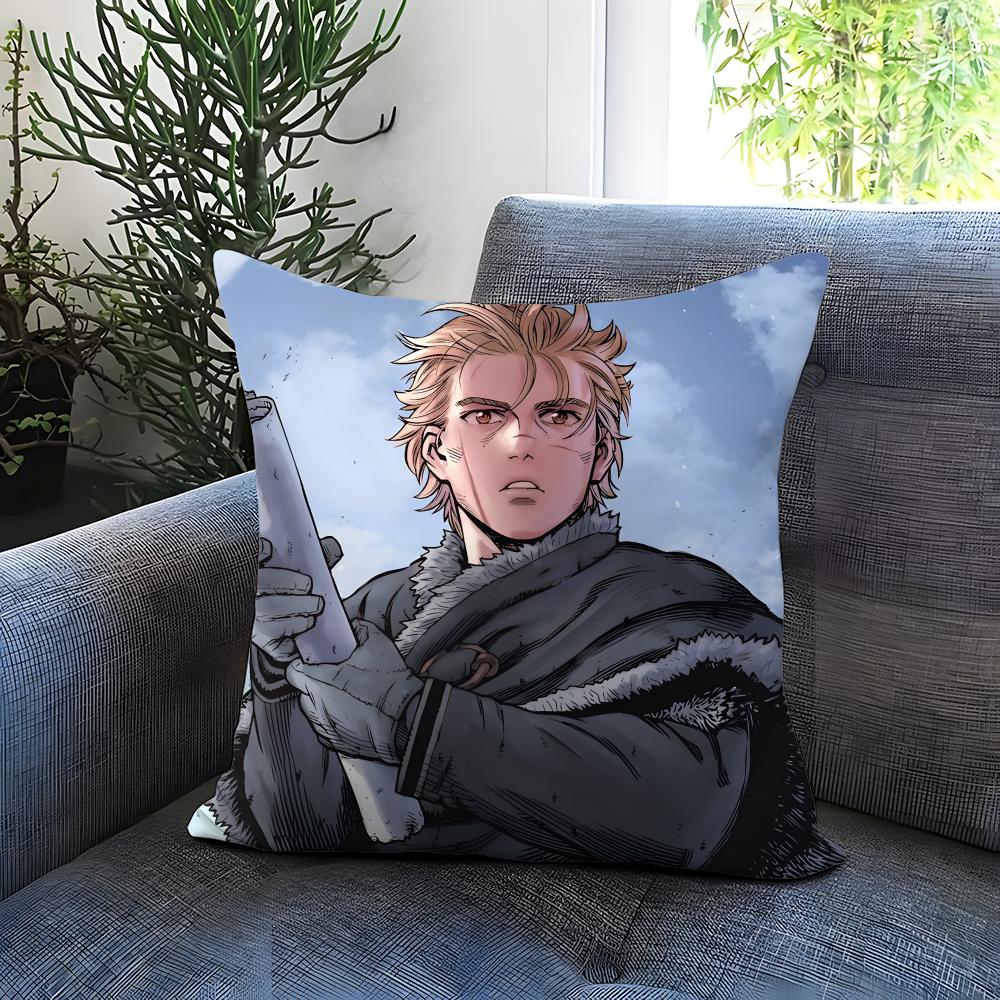 VVinland DS-SagaS Cushion Cover Comfortable Reversible Pillow Cover Ideal for Car Sofa Bedroom & Beyond