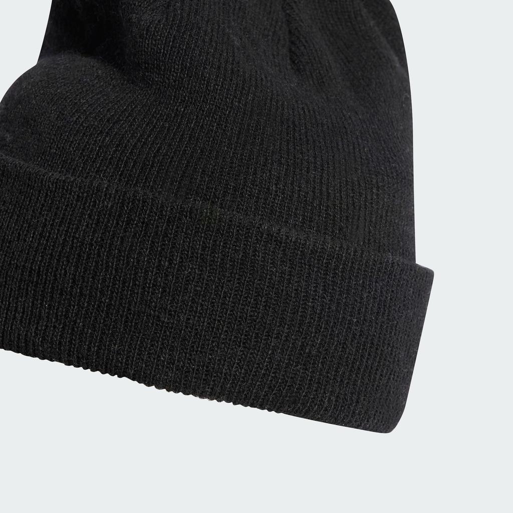 Adidas Tech CR Cuff Unisex Size Beanie, Adult, DMD92, Black/Black (IY5240), 54-57cm