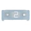 Kijima 304-7087 Motorcycle Parts Fuse Mini Flat Type 2A Pack of 5 Clear