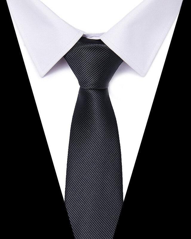 3pz Cravatta Formale Uomo Standard 8cm Blu Business Professionale Rigata Cravatte Accessori Abito da Matrimonio Cravatta Tessitura Jacquard Uomo