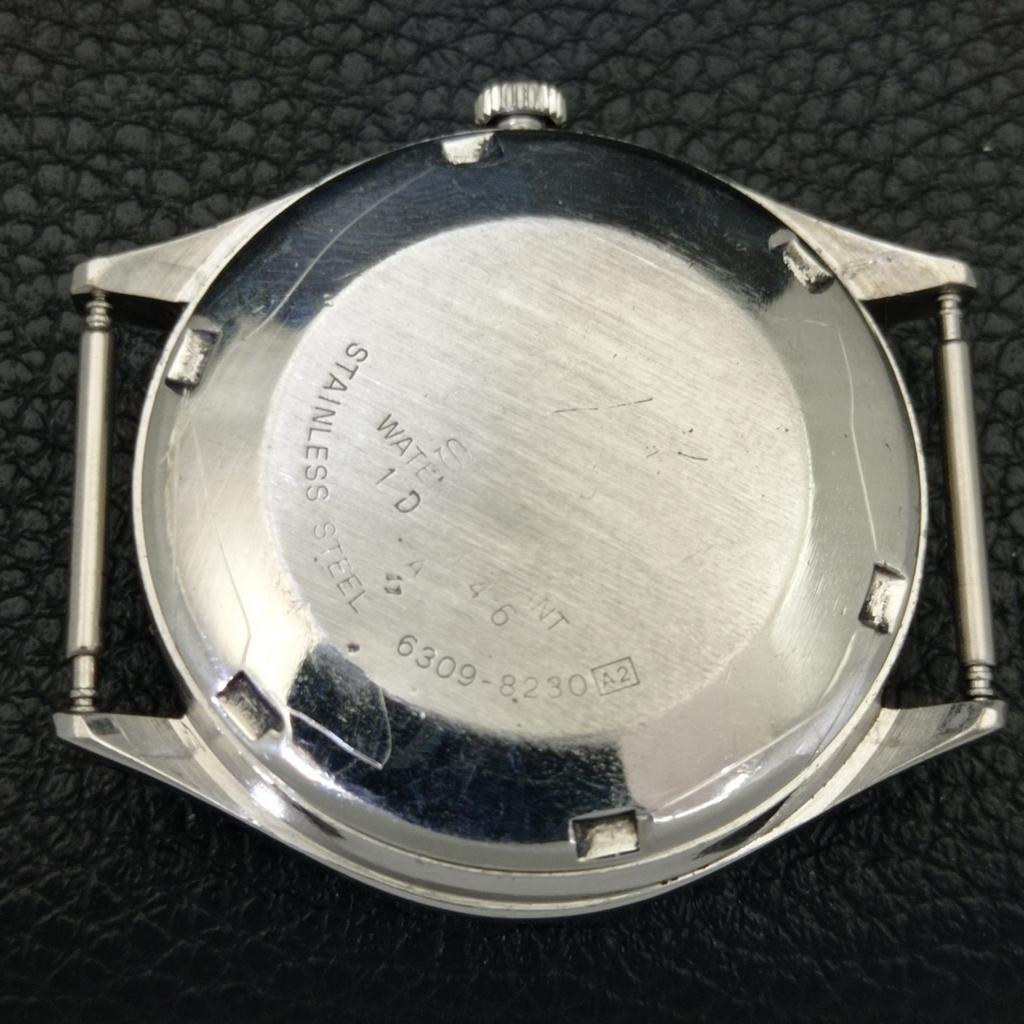 JAPAN VINTAGE SEIKO 5 AUTOMATIC 6309A MENS BLUE COLOR DIAL WATCH A701479-5 R206b-a701479