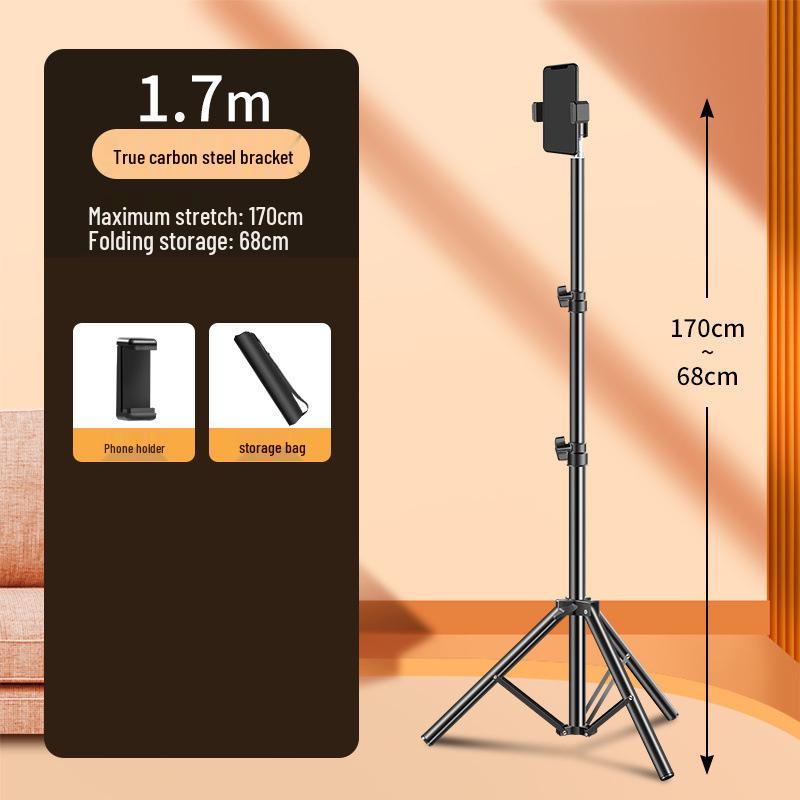 Universal Metal Tripod Stand for Live Streaming & Photography