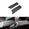 ABS Carbon Fiber Car Center Armrest Box Cover For Benz C W205 GLC X253 2015-