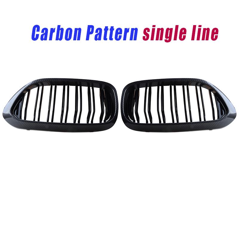 Rhyming Car Kidney Grill Diamond Drop Slat Sport Racing Eiamond Grille For BMW G30 G38 525i 528i 530i 540i 2017-2023