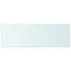 VidaXL Panneaux d'étagère 2 pcs Verre Transparent 70x25 cm
