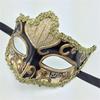 Unisex Masquerade Mask Half Face Mask Halloween Party Mask Hand Painted Masquerade Eye Mask For Men Women Cosplay