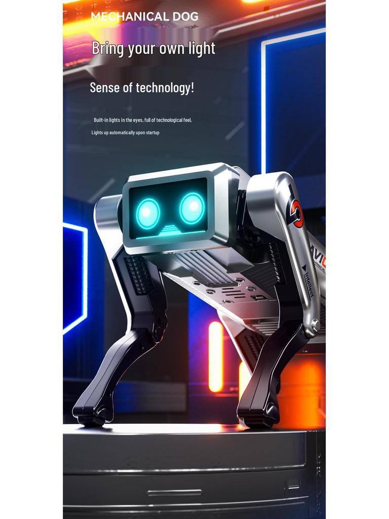 Smart AI Robot Dog - Interactive Voice-Controlled High-Tech Toy with Mobile Remote for Boys