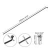 FORTY Bicycle Wheel Plated Spoke Universal Steel with Nipples 13G 222mm