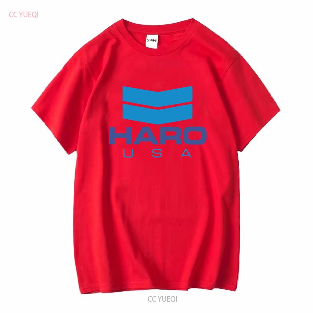 Vintage Haro BMX Logo Classic T Shirt vintage Washed designer clothes Versatile Unisex Casual fashion streetwear Comfortable
