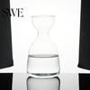 Hydroponik Pflanzenvermehrungsglas Glasvase, Klarer Künstlerischer Behälter, Avocado Zeitgenössischer Halter Vase Schreibtischdekoration Ideales Geschenk für Gärtner