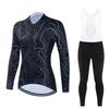 Cycling Suit, Bicycle Winter Men's and Women's Long-sleeved Fleece Suit, Thickened Thermal Overalls