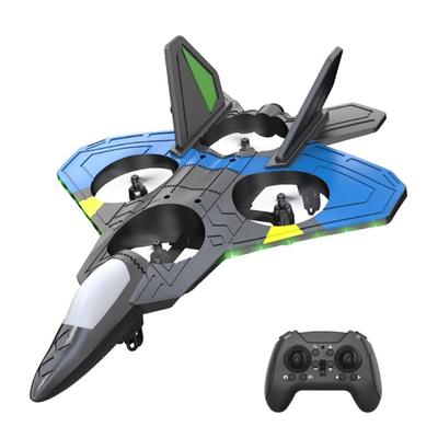 Children Remote Control Aircraft Toy One Key Takeoff 360 Flip Function for Outdoor Play Imagination and Excitement