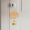 Suction Cup Animal Shaped Wind Chime Brass Collision Bell Entry Reminder Bell Pendant  Front Door