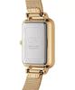 DÁMSKÉ HODINKY DANIEL WELLINGTON Quadro Pressed Evergold Emerald 20mm DW00100561 + KRABIČKA (zw505m)
