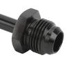 Quick Disconnect EFI Fitting Adapter Push On Aluminum Alloy Black Anodized Finish for Fuel Filter Rail Feed Port