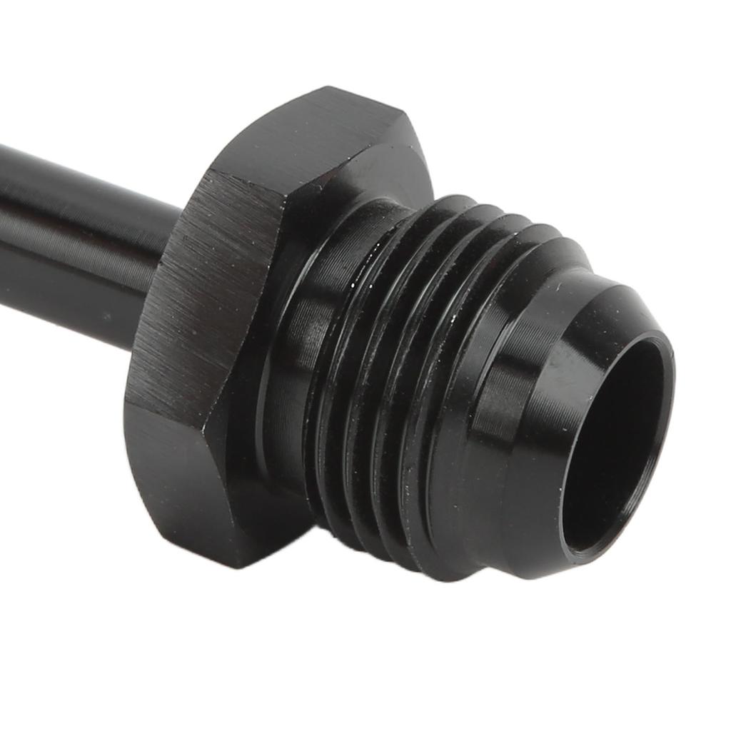 Quick Disconnect EFI Fitting Adapter Push On Aluminum Alloy Black Anodized Finish for Fuel Filter Rail Feed Port