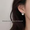 2025 Hot Selling High-End Pearl Stud Earrings In 925 Sterling Silver: Elegant Ear Jewelry for Women